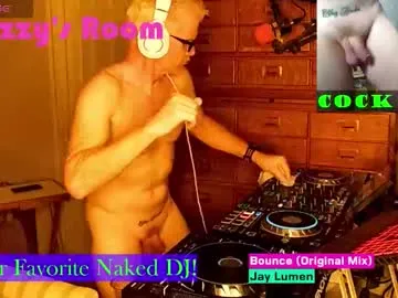 chazboudoir — Your Favorite Naked DJ! #dancenaked #technolover #nudemale #nicecock #hairychest