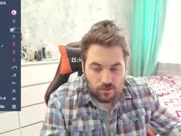 morlaios — Happy Valentines Day  guys! GOAL: Take off shirt [96 tokens left]  #lovense EDGE ON! #gay #hairy #chubby #beard