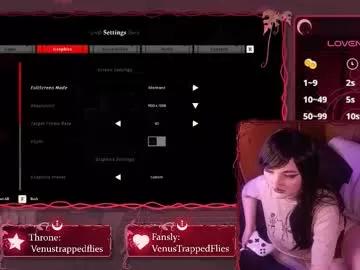 venustrappedflies from Chaturbate