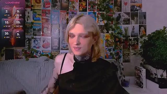 Naked Simona_Rain wants you to fuck zir body now Simona_Rain from StripChat